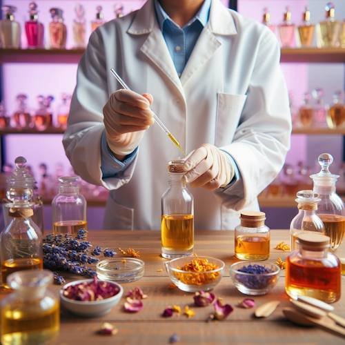 Atelier de parfum dans le Marais