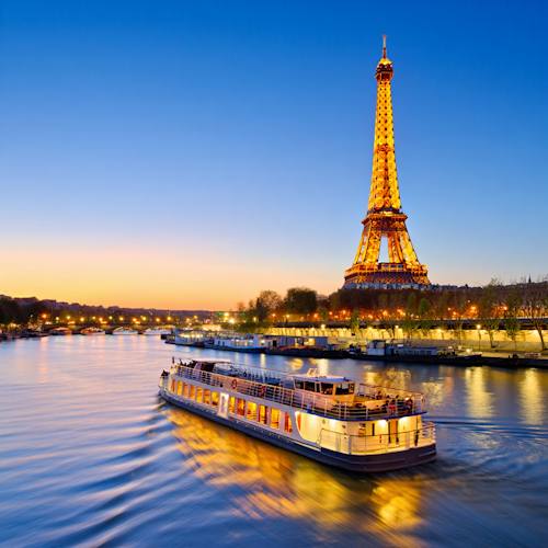 Croisière sur la Seine avec dîner